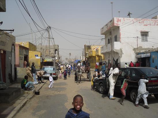 Op straat, de gezellige chaos